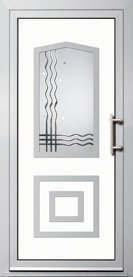 Dekorativni PVC panel za ulazna vrata - Futur - ALB-S-KAL-POT