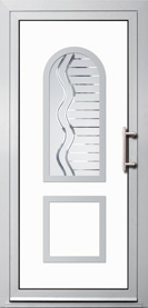 Dekorativni PVC panel za ulazna vrata - Futur - ALB-S-MED-POT
