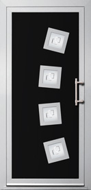 Dekorativni PVC panel za ulazna vrata - Futur - ALSM-S-HVA-PGF-4