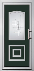 Dekorativni PVC panel za ulazna vrata - Futur - ALZ-S-KAL-POL