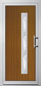 Dekorativni PVC panel za ulazna vrata - Futur - HBO-S-BIO-SPB-3