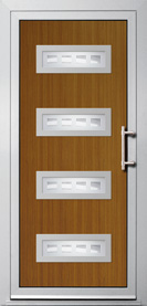 Dekorativni PVC panel za ulazna vrata - Futur - HBO-S-ERD-SPS-4