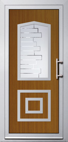 Dekorativni PVC panel za ulazna vrata - Futur - HBO-S-KAL-SPB