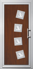 Dekorativni PVC panel za ulazna vrata - Futur - HCA-S-HVA-PZF-4