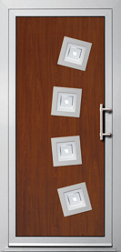 Dekorativni PVC panel za ulazna vrata - Futur - HNS-S-HVA-PKM-4