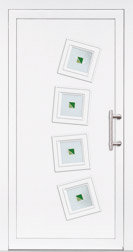 Dekorativni PVC panel za ulazna vrata - Moderna - HUM-FZ-KK-4