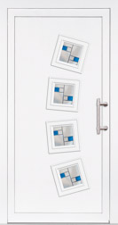 Dekorativni PVC panel za ulazna vrata - Moderna - HUM-WP-4