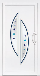 Dekorativni PVC panel za ulazna vrata - Moderna - PV-BOL-FP-GG-2