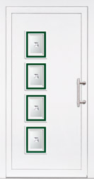 Dekorativni PVC panel za ulazna vrata - Moderna - zv-vir-fab-4