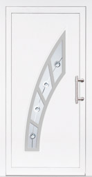 Dekorativni PVC panel za ulazna vrata - Premium - sv-lea-pfo-4