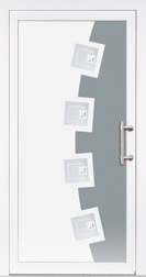 Dekorativni PVC panel za ulazna vrata - Vizual - HSW-B-DK-DPB-4
